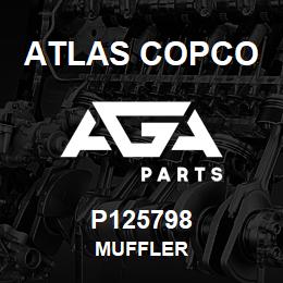 P125798 Atlas Copco MUFFLER | AGA Parts