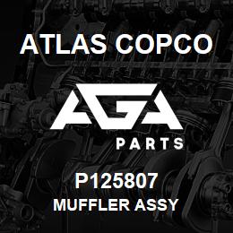 P125807 Atlas Copco MUFFLER ASSY | AGA Parts