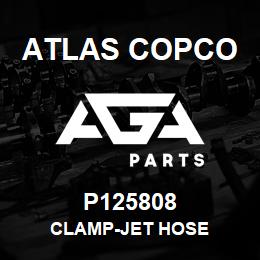 P125808 Atlas Copco CLAMP-JET HOSE | AGA Parts