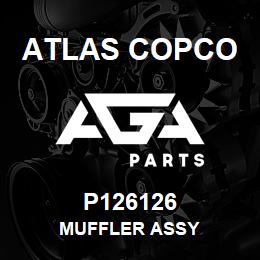 P126126 Atlas Copco MUFFLER ASSY | AGA Parts