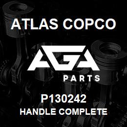 P130242 Atlas Copco HANDLE COMPLETE | AGA Parts