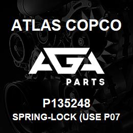 P135248 Atlas Copco SPRING-LOCK (USE P073942) | AGA Parts