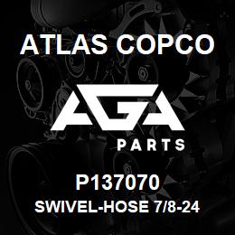 P137070 Atlas Copco SWIVEL-HOSE 7/8-24 | AGA Parts