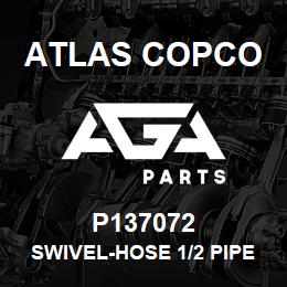 P137072 Atlas Copco SWIVEL-HOSE 1/2 PIPE | AGA Parts