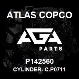 P142560 Atlas Copco CYLINDER- C.P0711 | AGA Parts