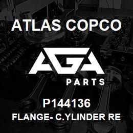 P144136 Atlas Copco FLANGE- C.YLINDER REPL BY P14759 | AGA Parts