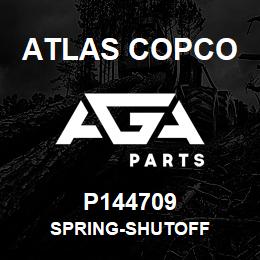 P144709 Atlas Copco SPRING-SHUTOFF | AGA Parts