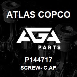 P144717 Atlas Copco SCREW- C.AP | AGA Parts