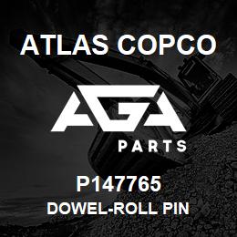 P147765 Atlas Copco DOWEL-ROLL PIN | AGA Parts