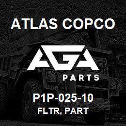 P1P-025-10 Atlas Copco FLTR, PART | AGA Parts