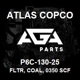 P6C-130-25 Atlas Copco FLTR, COAL, 0350 SCFM | AGA Parts