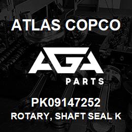 PK09147252 Atlas Copco ROTARY, SHAFT SEAL K | AGA Parts