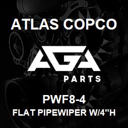 PWF8-4 Atlas Copco FLAT PIPEWIPER W/4"HOLE | AGA Parts