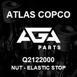 Q2122000 Atlas Copco NUT - ELASTIC STOP | AGA Parts