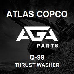 Q-98 Atlas Copco THRUST WASHER | AGA Parts