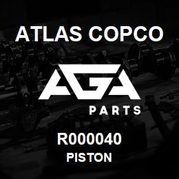 R000040 Atlas Copco PISTON | AGA Parts