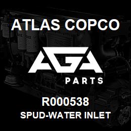 R000538 Atlas Copco SPUD-WATER INLET | AGA Parts