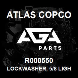 R000550 Atlas Copco LOCKWASHER, 5/8 LIGHT, 42WLL06 | AGA Parts