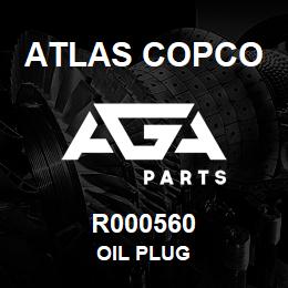 R000560 Atlas Copco OIL PLUG | AGA Parts