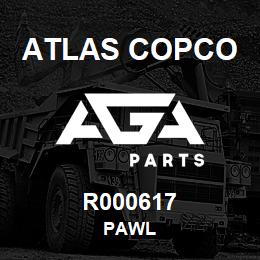 R000617 Atlas Copco PAWL | AGA Parts