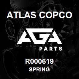 R000619 Atlas Copco SPRING | AGA Parts