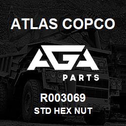 R003069 Atlas Copco STD HEX NUT | AGA Parts