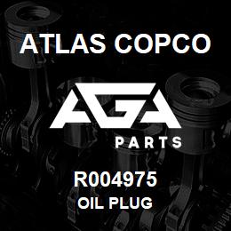 R004975 Atlas Copco OIL PLUG | AGA Parts