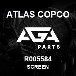 R005584 Atlas Copco SCREEN | AGA Parts