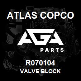 R070104 Atlas Copco VALVE BLOCK | AGA Parts