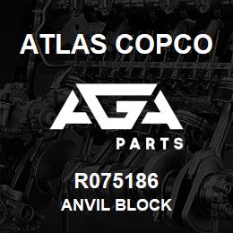 R075186 Atlas Copco ANVIL BLOCK | AGA Parts