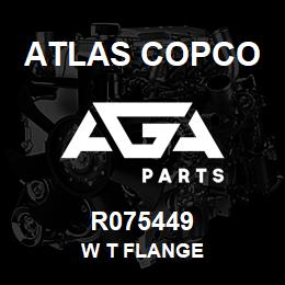 R075449 Atlas Copco W T FLANGE | AGA Parts