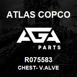 R075583 Atlas Copco CHEST- V.ALVE | AGA Parts