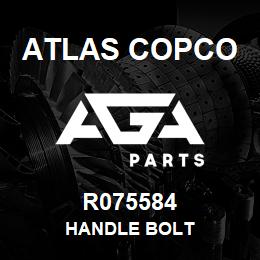 R075584 Atlas Copco HANDLE BOLT | AGA Parts