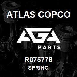 R075778 Atlas Copco SPRING | AGA Parts