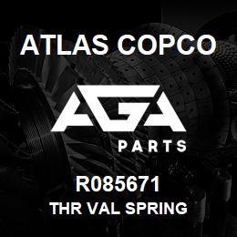 R085671 Atlas Copco THR VAL SPRING | AGA Parts