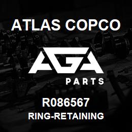 R086567 Atlas Copco RING-RETAINING | AGA Parts