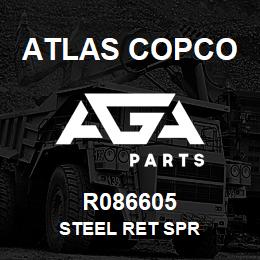 R086605 Atlas Copco STEEL RET SPR | AGA Parts