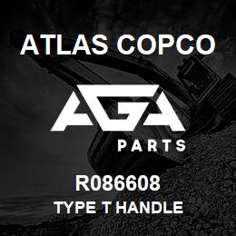 R086608 Atlas Copco TYPE T HANDLE | AGA Parts