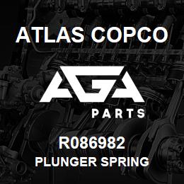 R086982 Atlas Copco PLUNGER SPRING | AGA Parts