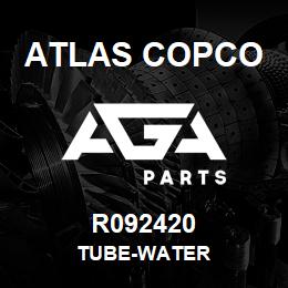 R092420 Atlas Copco TUBE-WATER | AGA Parts