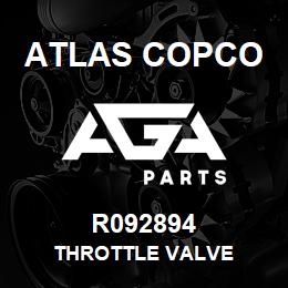 R092894 Atlas Copco THROTTLE VALVE | AGA Parts