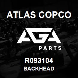 R093104 Atlas Copco BACKHEAD | AGA Parts