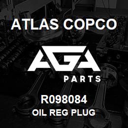 R098084 Atlas Copco OIL REG PLUG | AGA Parts