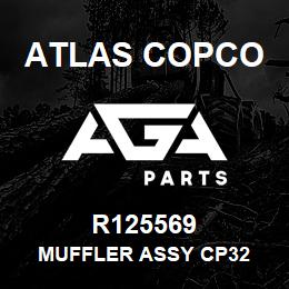 R125569 Atlas Copco MUFFLER ASSY CP32 | AGA Parts