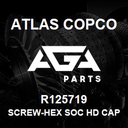 R125719 Atlas Copco SCREW-HEX SOC HD CAP | AGA Parts