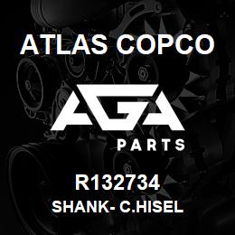 R132734 Atlas Copco SHANK- C.HISEL | AGA Parts