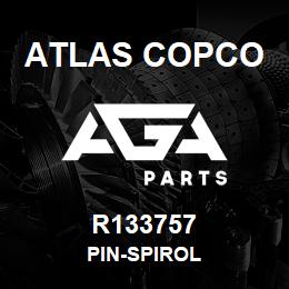 R133757 Atlas Copco PIN-SPIROL | AGA Parts