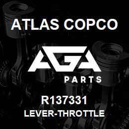 R137331 Atlas Copco LEVER-THROTTLE | AGA Parts