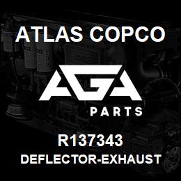 R137343 Atlas Copco DEFLECTOR-EXHAUST | AGA Parts