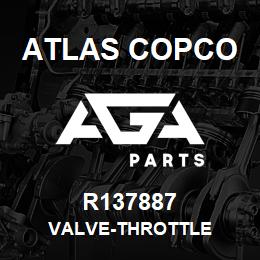 R137887 Atlas Copco VALVE-THROTTLE | AGA Parts